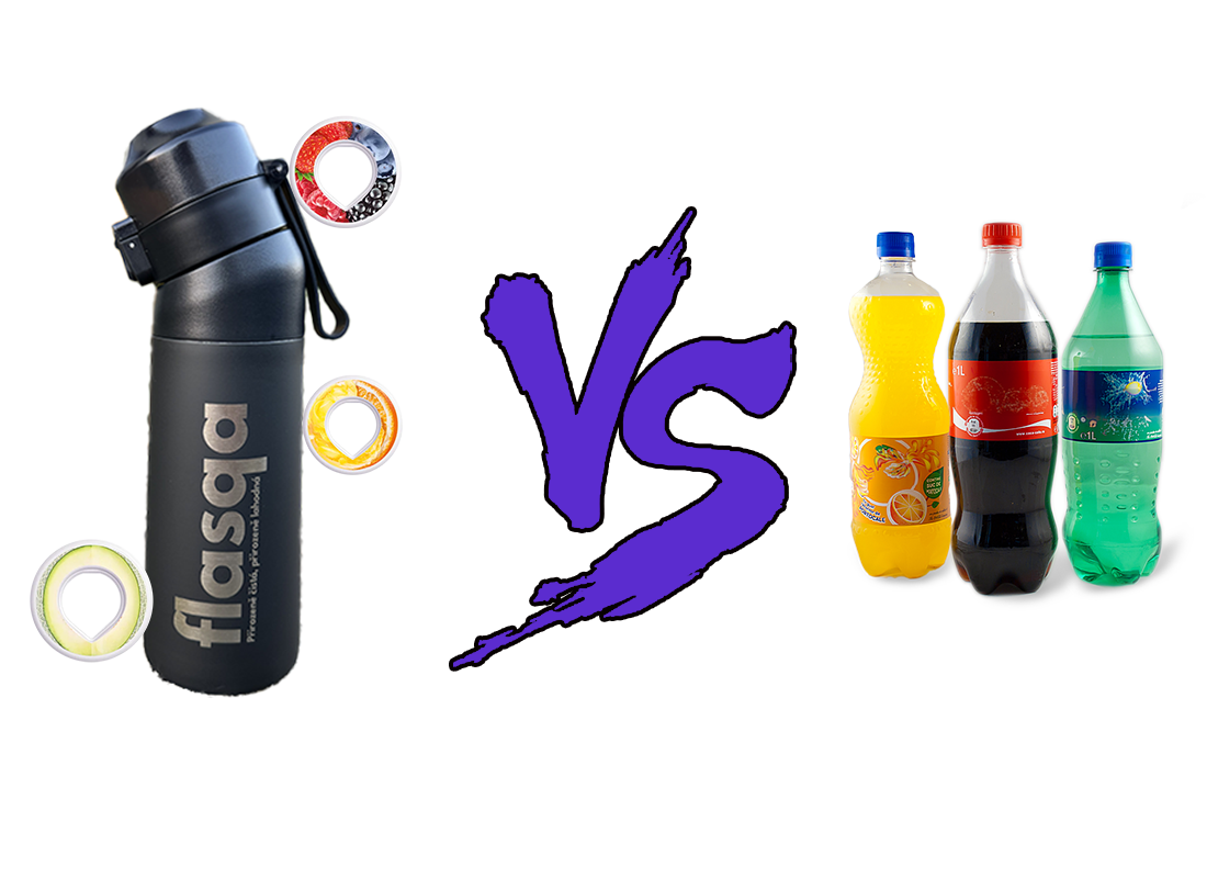 Flasqa vs Běžné limonády
